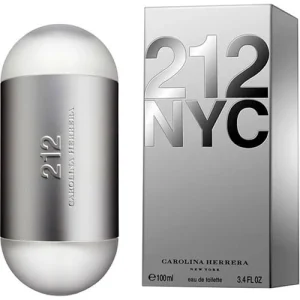 Perfume 212 Nyc Para Mujer De Carolina Herrera 100ml Eau De Toilette